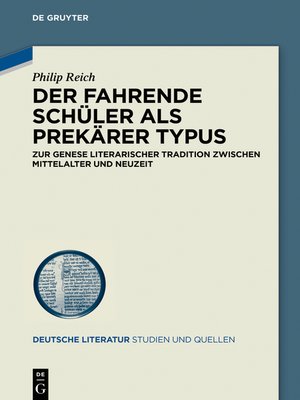 cover image of Der Fahrende Schüler als prekärer Typus